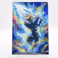 Trunks Super Saiyan Dragon Ball Itajaga Card R 2-10 Toei Bandai Made In Japan - Image 1
