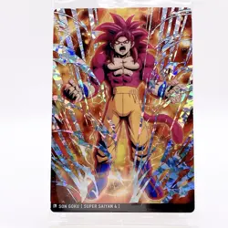 Son Goku Dragon Ball Super Saiyan 4 Itajaga Card SEC 6-09 Toei Bandai Japan F/S - Image 1
