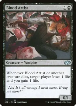 Blood Artist - Jumpstart 2022 J22 - Uncommon - MTG Magic Pack fresh - Image 1
