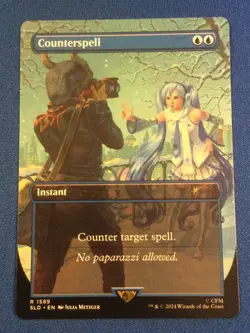 Counterspell Hatsune Miku secret lair - NM - Image 1