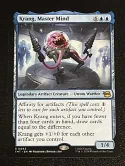 MTG Teenage Mutant Ninja Turtles Krang, Master Mind 0043 NM Rare - Image 1