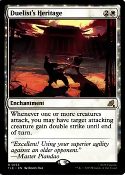 Duelist's Heritage 153 TLE Avatar: The Last Airbender: Eternal-Legal NM - Image 1