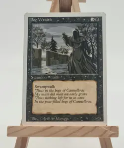 Bog Wraith Revised - 3. Edition Magic Karte MTG (Todlose Moorleiche) - Image 1