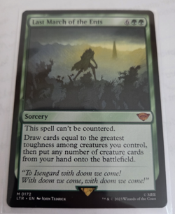 MTG, Last March of the Ents- the Lord of the Rings: NM - Image 1