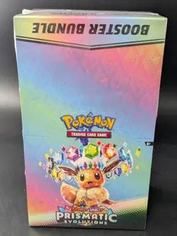 Pokemon SV8.5 Prismatic Evolutions Sealed Booster Bundle Display - Image 1