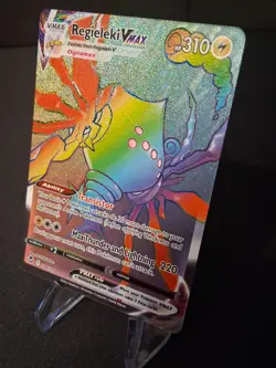 Regieleki VMAX 198/195 - Silver Tempest Rainbow Secret Rare - Pokemon TCG NM - Image 3