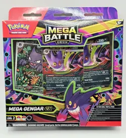 Pokemon Mega Ex Gengar Battle Deck - Haunter Promo! New Sealed Rare NIB - Image 1