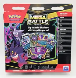 Pokemon Mega Ex Gengar Battle Deck - Haunter Promo! New Sealed Rare NIB - Image 2