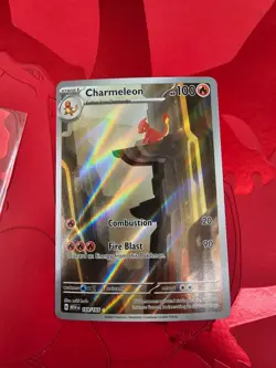 Pokemon TCG Charmeleon 169/165 Scarlet & Violet 151 Illustration Rare English - Image 1