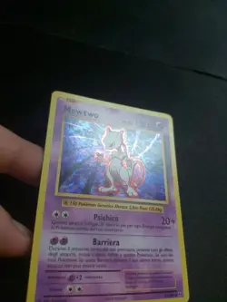 Mewtwo 51/108 Cracked Ice Holo ITA Promo Deck Pokemon - Evoluzioni - Image 4