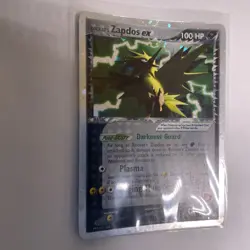 Pokemon TCG Rocket's Zapdos ex 106/109 Team Rocket Returns Holo Rare - MP - Image 3