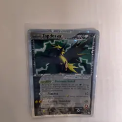 Pokemon TCG Rocket's Zapdos ex 106/109 Team Rocket Returns Holo Rare - MP - Image 5