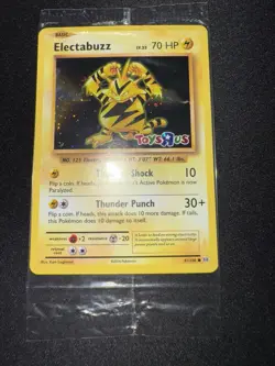 Pokemon - Electabuzz 41/108 Holo Toys R Us Sealed Promo #7 - Image 2