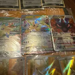 Pokemon TCG SEALED Holo Promo Lot Eevee Greninja Mimikyu Eeveelutions EX VMAX - Image 3