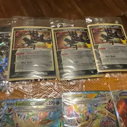 Pokemon TCG SEALED Holo Promo Lot Eevee Greninja Mimikyu Eeveelutions EX VMAX - Image 4