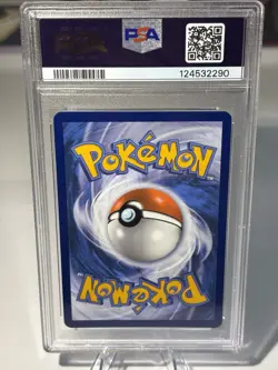 Pokemon 2025 SV Destined Rivals Team Rockets Wobbuffet Black Star #203 PSA 10 - Image 2