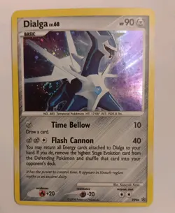 Dialga (Lv. 68) DP26 Diamond & Pearl Black Star Promo 2008 Pokemon TCG SWIRL💫 - Image 1