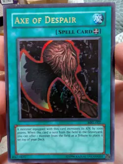 Yugioh! Axe of Despair MRL-002 Unlimited Magic Ruler - LP - Image 1