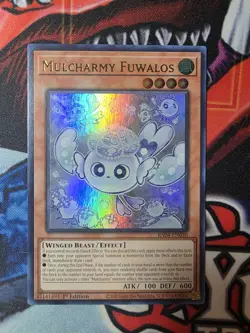 Mulcharmy Fuwalos RA04-EN050 - Ultra Rare ( UR ) 1st Ed Mint - Yugioh Stampede - Image 1
