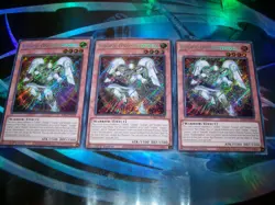 3x Utopic Onomatopoeia 1st Edition Secret Rare RA04-EN028 Yu-Gi-Oh! - Image 1
