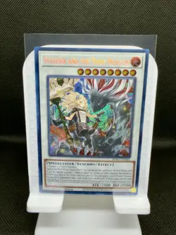 Yugioh BPRO-EN041 Ecclesia and the Dark Dragon Secret Rare 1st Ed NM - Image 1
