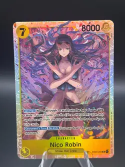 One Piece Nico Robin SR EB03-055 Heroines English NM+ - Image 1