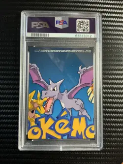 Geodude - PSA 8 - 1999 Topps Pokemon Series 1 Character Graded Cards *BTX - Image 2