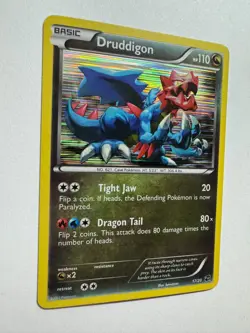 Druddigon Pokemon TCG Card 2012 Dragon Vault - 17/20 Holo *BTX - Image 2