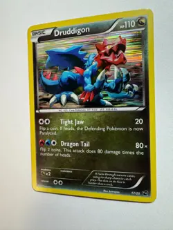 Druddigon Pokemon TCG Card 2012 Dragon Vault - 17/20 Holo *BTX - Image 3