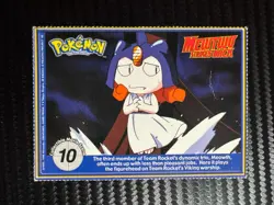 1999 Poke Trivia Porygon #137 Vintage Pokemon Card Burger King Promo MP *BTX - Image 2