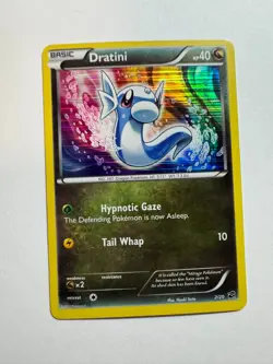 DRATINI Card 2/20 Holo Rare Dragon Vault Pokemon LP Unlimited Light Play B*BTX - Image 1