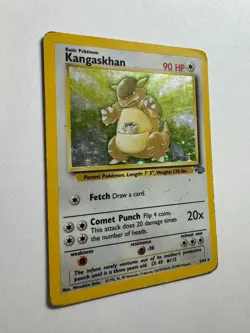 Kangaskhan Jungle Holo Rare 5/64 Pokemon Card TCG WOTC - HP Heavy Play *BTX - Image 2