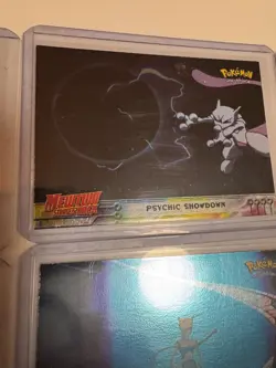 LOT OF 10 Vintage CHROME 1992-1993 MewTwo Strikes Back Movie Promo Cards *BTX - Image 3