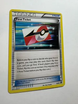 HP Pokemon Card First Ticket 19/20 Holo Rare Black White Dragon Vault *BTX - Image 1