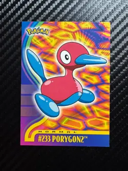 Topps Pokemon TV Animation Edition Porygon2 #233 Trading Card 2000 NM *BTX - Image 1