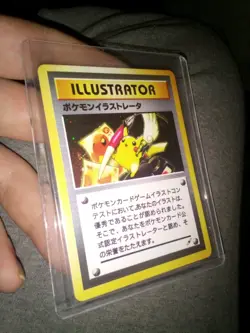 Pikachu Illustrator Card 1996 Pokemon Pocket Monsters Card Game Holo Foil - Image 2