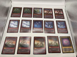 99 Card Wyvern CCG Rare Card Lot - Image 2