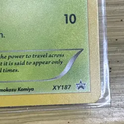 Celebi Holo XY187 XY Promo Pokemon Card - Image 3