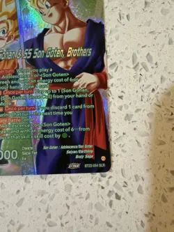 Bandai Dragon Ball Super Card Game Broly Saga Foil Leader Lot Gohan Goten - Image 3