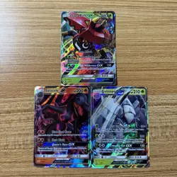 Pokemon Sun & Moon GX Black Star Promo Holo Card Lot - Image 1