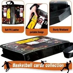 Basketball Card Binder, Trading Card Binder 9 Pocket with 50 Removable Sleeve... - Image 3