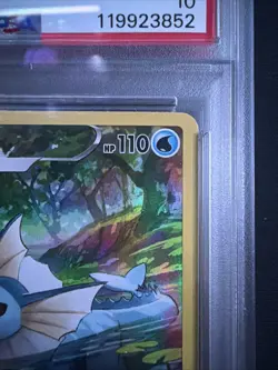 Vaporeon TG02/TG30 Swsh09 Trainer Gallery Holo Card Brilliant Stars PSA 10 - Image 3