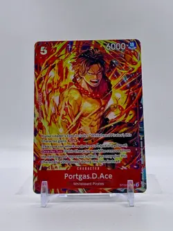 Portgas.D.Ace (Illustration Box Vol.5) SR One Piece Promotion Cards ST15-005 NM - Image 1