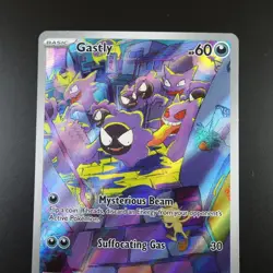 Gastly 177/162 Pokemon Temporal Forces Holo Full Art Card - Image 2