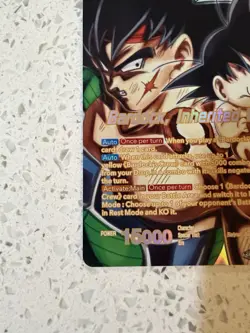 Bandai Dragon Ball Super Card Game Bardock Saga Leader Foil Lot Bardock Crew - Image 2