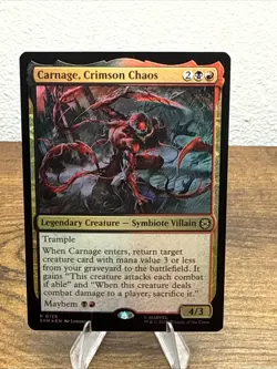 Carnage, Crimson Chaos Marvel's Spider-Man Foil - Image 1