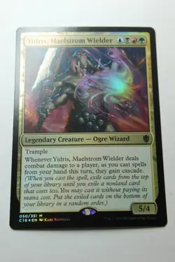 MTG Yidris Maelstrom Wielder x1-Foil -Commander 2016-Lightly Played - Image 1