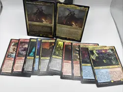 MTG Warhammer 40K Commander The Ruinous Powers Precon Opened Serious miscuts ! - Image 2