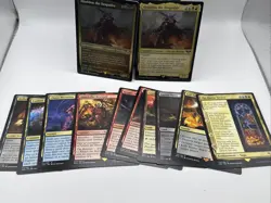 MTG Warhammer 40K Commander The Ruinous Powers Precon Opened Serious miscuts ! - Image 3