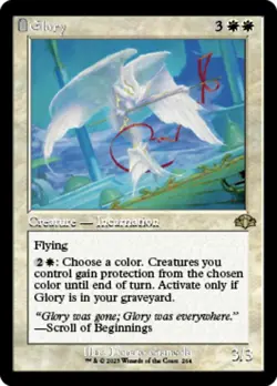 Glory - Retro Frame NM, English MTG Dominaria Remastered - Image 1